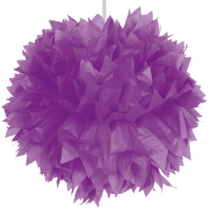 Erwecke jeden Raum zum Leben mit unserem 30 cm grossen lila farbenen Pompom. Ein einfacher, aber wirkungsvoller Weg, um eine festliche Stimmung.