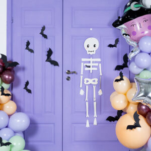 Lass deine Halloween-Party zum echten Highlight werden mit dieser DIY Hängedekoration! 16-teiliges Skelett zum Selberbasteln, ideal für Kinder.