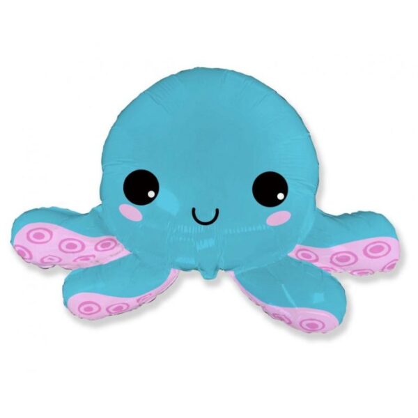 Mach deine Party zum Unterwasser-Erlebnis mit unserem Folienballon Octopus. Ein Ballon, der in lebhaften Farben leuchtet und perfekt für jede fröhliche Feier ist!