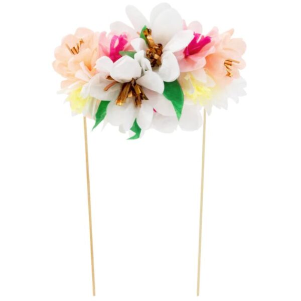 Entdecke Meri Meri Kuchentopper Blumen für deinen nächsten festlichen Anlass – umweltfreundlich, stilvoll und unvergesslich.