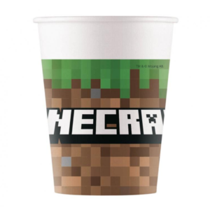 Erlebe deine Minecraft Party authentisch mit diesem Becher! Praktisch für Getränke, mit coolem Design und perfekt abgestimmt auf deine Feier.
